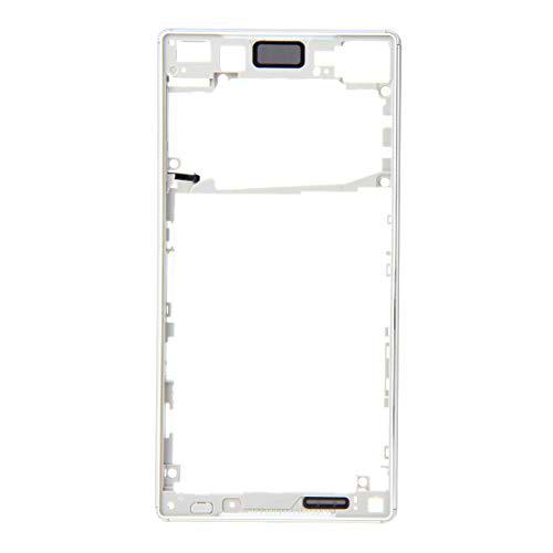 Munich Repair Parts Front Bezel for Sony Xperia Z5 (Single SIM Card Version) (Black) (Color : Silver)