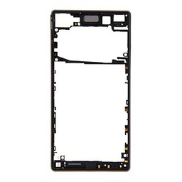 Munich Repair Parts Front Bezel for Sony Xperia Z5 (Single SIM Card Version) (Black) (Color : Black)