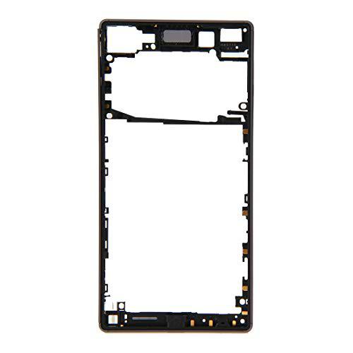 Munich Repair Parts Front Bezel for Sony Xperia Z5 (Single SIM Card Version) (Black) (Color : Black)