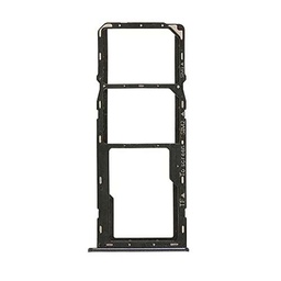 Compatible con Samsung Galaxy A22 5G / A226 SM-A226B Carro Bandeja Porta Tarjeta Nano Sim 1+ SIM 2 + Ranura SLITTA Alojamiento Memoria Micro SD Card (Grey)