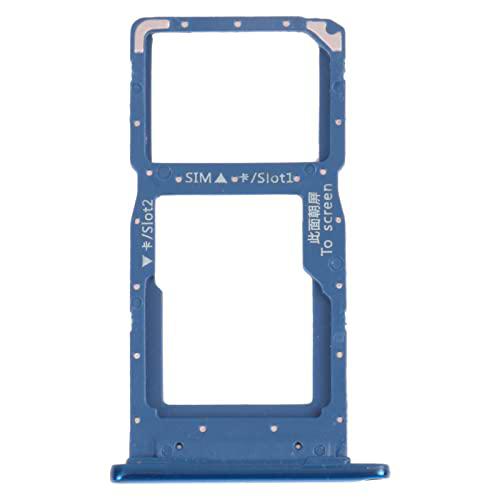 BMSD WWHH Bandeja de tarjeta SIM + Bandeja de tarjeta SIM/Bandeja de tarjeta Micro SD para Huawei P Smart (2019) (Color: Verde)