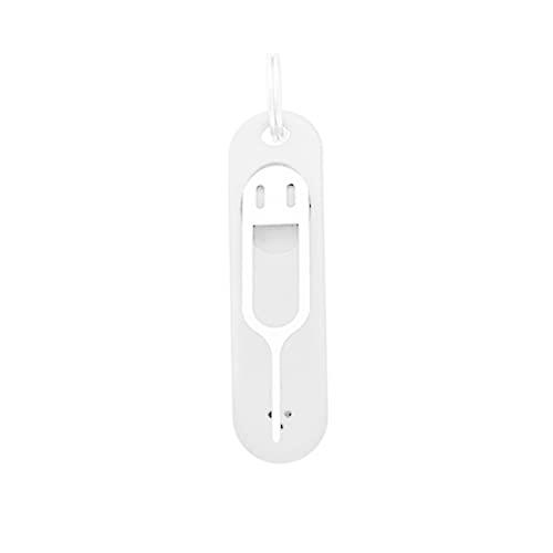 szutfidy Pin de expulsión de tarjeta SIM con protector de silicona resistente a la corrosión para teléfono