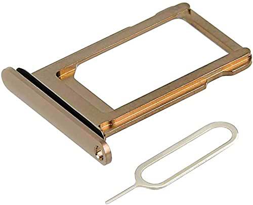 Lazyouth - Cajón para tarjeta SIM de repuesto compatible con iPhone XS de 5,8"