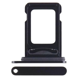 Bandeja SIM compatible con iPhone 15 en color negro