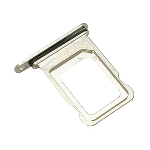 Bandeja SIM compatible con iPhone 14 Pro en color blanco