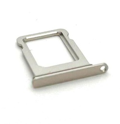 Bandeja SIM compatible con iPhone 13 Mini en color blanco