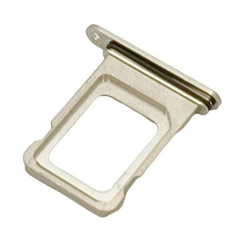 Bandeja SIM compatible con iPhone 14 Pro Max en color blanco