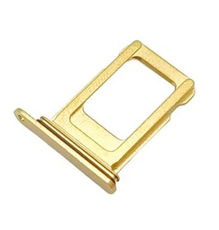 Bandeja SIM compatible con iPhone 13 Pro en color dorado