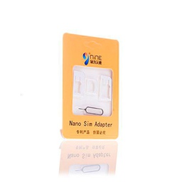 DAM DMJ182 - Adaptador Tarjeta SIM, Color Blanco