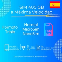YU Tarjeta SIM 400GB + Llamadas ILIMITADAS