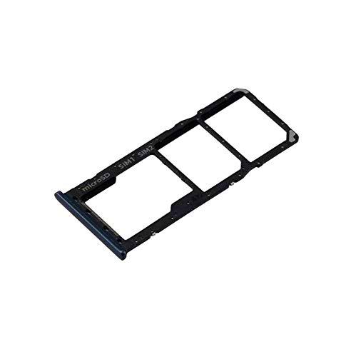 Para Samsung Galaxy A50 SM-505F Bandeja Sim en color negro
