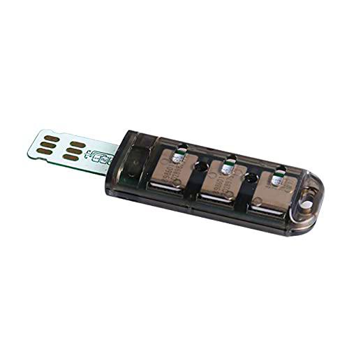 Bordhap Adaptador de Tarjeta SIM de 6 Ranuras Lector de Tarjetas Multi-SIM Mini SIM Nano con Interruptor de Control Independiente para /6/7/8 / X