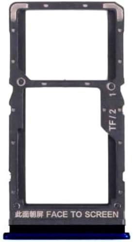 Carro bandeja de alojamiento tray compatible con Xiaomi Redmi Note 11S 5G 22031116BG (NO con 4G) porta tarjeta nano Sim1+ SIM 2 + ranura memoria Micro SD Card (negro)