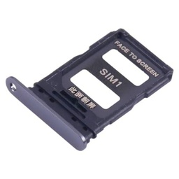 Generico Repuesto compatible con Xiaomi 14 23127PN0CC 23127PN0CG Carro bandeja soporte adaptador ranura porta tarjeta carro para tarjeta SIM + compartimento memoria Micro SD (negro)