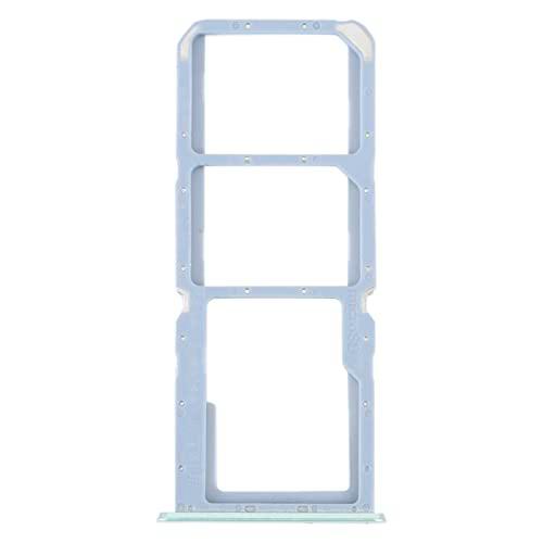 BMSD MMYTT para Realme C30 Bandeja de tarjeta SIM + Bandeja de tarjeta SIM + Bandeja de tarjeta Micro SD (Color: Verde)