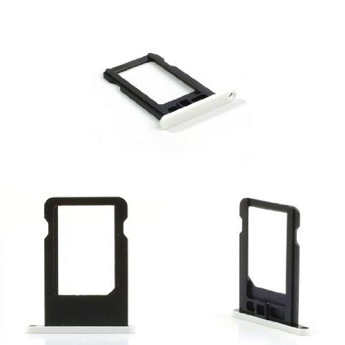 Sim tray blanco para Apple iPhone 5C (A1507) Igual original pantalla LCD Monitor cristales líquidos garantía recambio reparación