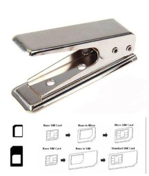 Accessory Master E74 - Cortador de micro-SIM para Apple iPhone 4G/4GS/iPad 2