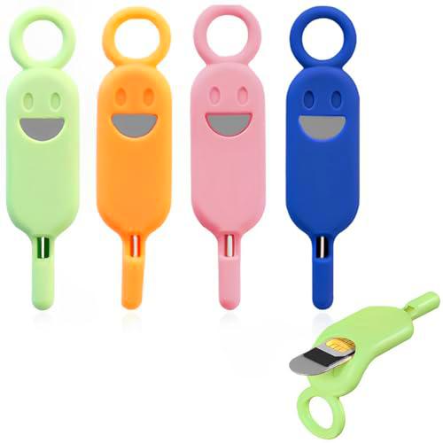 4 pines eyectores de tarjeta SIM, compatible con todas las marcas de teléfonos inteligentes