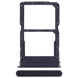 Generico Compatible con Honor 90 Lite/CRT-NX1 Pantalla 6.7 Try Tray Bandeja alojamiento Porta Tarjeta Dual SIM Card SIM 1 + Ranura SIM 2 Try Lector (negro)