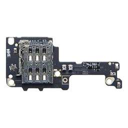 Repuesto compatible con OnePlus Nord 2T 5G CPH2399 CPH2401 SUB PCB BOARD SIM READER alojamiento lector de tarjetas TRAY slot card reader contactos SIM + micrófono mic