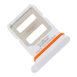 Générique Para Xiaomi Note 12 Pro 5g / Note 12 Pro + 5g cajón soporte tarjeta bandeja SIM color blanco *0045