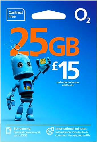 O2 Pay As You Go Sim Card