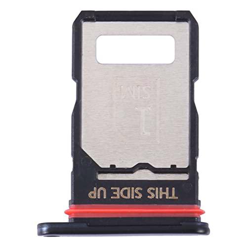 Repuesto compatible con Motorola Moto Edge 30 Neo XT2245-1 XT2245 XT-2245 Try Tray Bandeja alojamiento porta tarjeta Dual SIM Card SIM 1 + Ranura SIM 2 Try Tray lector (negro)