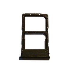 Repuesto compatible con Huawei Honor X8B LLY-LX1 LLY-LX2 LLY-LX3 Try Try Tray Bandeja alojamiento Porta Tarjeta Dual SIM Card SIM 1 + Ranura SIM 2 Lector (Negro)