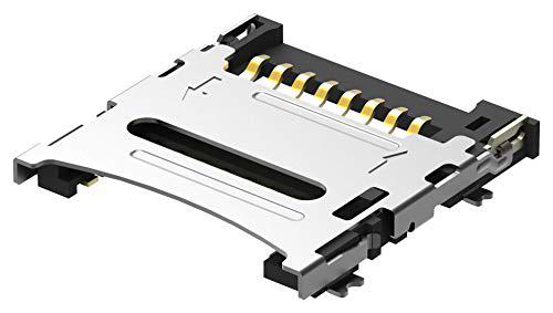 Conector de tarjeta de memoria, 8POS, conectores de memoria y tarjeta SIM