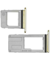 Bandeja 1 SIM para Samsung Galaxy A8 2018 A530F Adaptador Tarjeta Oro