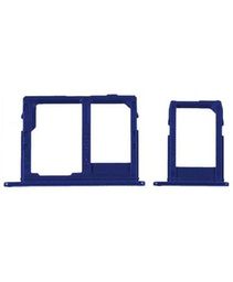 Bandeja SIM para Samsung Galaxy J6 / J8 2018 Adaptador Micro SD Tarjeta Azul