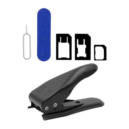 Surluoen Cortador de Tarjeta SIM de Teléfono Móvil de Doble Propósito el Cortador de Tarjeta SIM Móvil Se Aplica Al Accesorio Inteligente Android