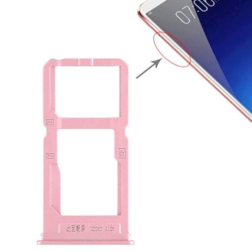 High-Tech Place para Vivo X20 Plus Bandeja de tarjeta SIM + Bandeja de tarjeta SIM / Bandeja de tarjeta Micro SD (oro rosa)