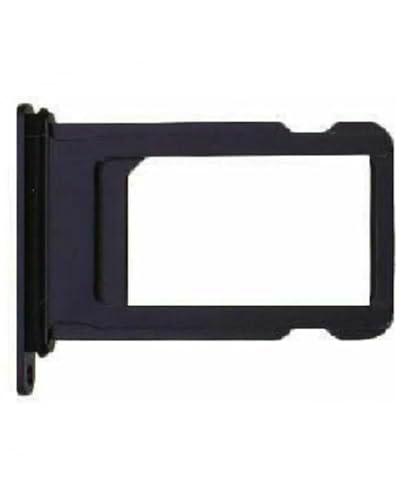 Genérico Bandeja SIM para iPhone 8 / SE 2020 Adaptador Soporte Tarjeta Negro Espacial