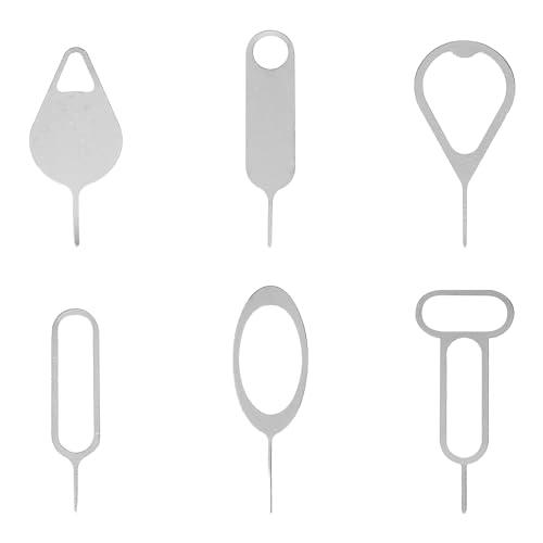 Tabanzhe 6 herramientas de apertura de extracción de tarjeta SIM