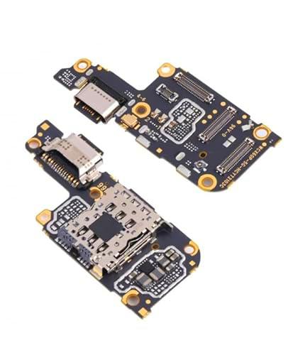 Genérico Placa Carga/Lector SIM Compatible para Vivo X60 Pro MICROFONO Conector MODULO