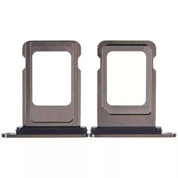 Bandeja SIM compatible con iPhone 15 Pro Max en titanio negro