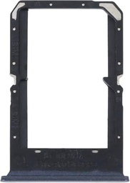 Generico Repuesto compatible con OPPO A72 4G CPH2067 (no con 5G) Try Tray Bandeja alojamiento porta tarjeta Dual SIM Card SIM 1 + Ranura SIM 2 Lector deslizante (negro)
