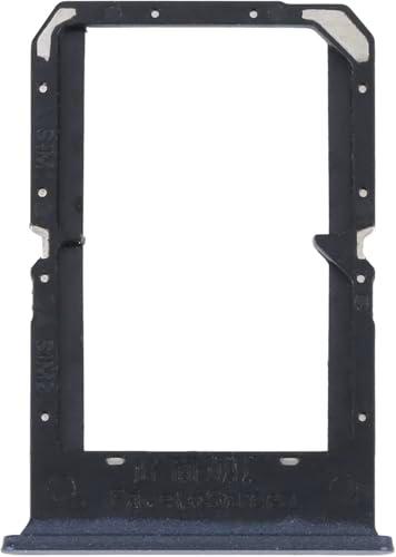 Generico Repuesto compatible con OPPO A72 4G CPH2067 (no con 5G) Try Tray Bandeja alojamiento porta tarjeta Dual SIM Card SIM 1 + Ranura SIM 2 Lector deslizante (negro)