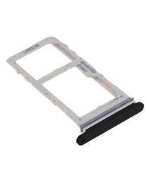 Bandeja SIM para Samsung Galaxy Note 10 Plus + 2 SIM Adaptador Tarjeta Negra