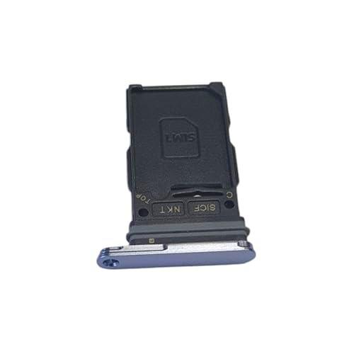 Bandeja para tarjetas SIM compatible con Galaxy S25 / S25 Plus en azul ICY
