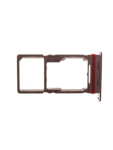 Soporte para tarjeta SIM A166B Samsung Galaxy A16 5G, gris claro