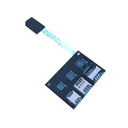 Quystetes Convertidor de Herramientas de ActivacióN Nano SIM Externo 2730 una ExtensióN de Tarjeta IC de Tarjeta Inteligente 4 en 1 para Kit Adaptador de Tarjeta SIM