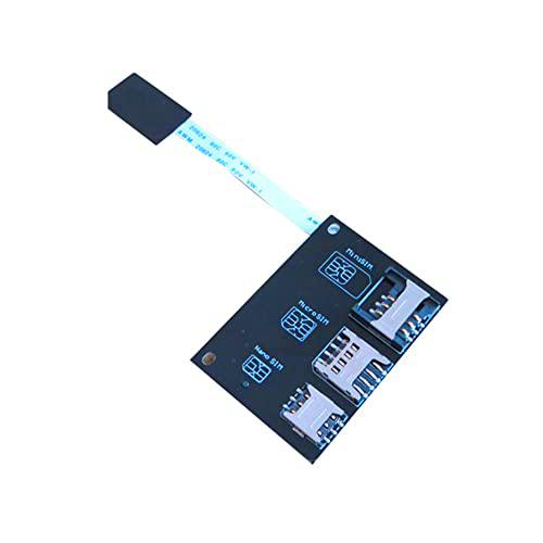Quystetes Convertidor de Herramientas de ActivacióN Nano SIM Externo 2730 una ExtensióN de Tarjeta IC de Tarjeta Inteligente 4 en 1 para Kit Adaptador de Tarjeta SIM