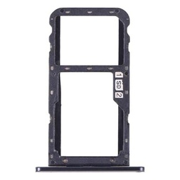 High-Tech Place para Lenovo Z5 L78011 - Bandeja de tarjeta SIM + bandeja de tarjeta SIM y bandeja de tarjeta Micro SD (Gris)