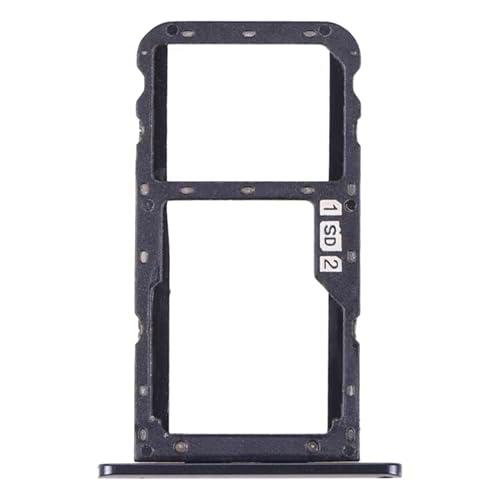 High-Tech Place para Lenovo Z5 L78011 - Bandeja de tarjeta SIM + bandeja de tarjeta SIM y bandeja de tarjeta Micro SD (Gris)