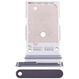 Bandeja para tarjeta SIM compatible con Galaxy S25/S25 Plus en azul y negro