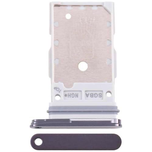 Bandeja para tarjeta SIM compatible con Galaxy S25/S25 Plus en azul y negro