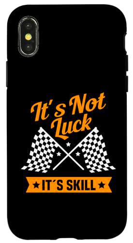 Carcasa para iPhone X/XS SIM Racing Guantes Ruedas Pedales Simulador de carreras SIM Racer