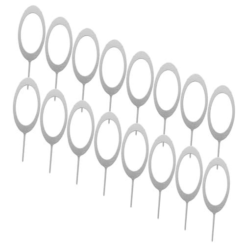 Operitacx 100 Piezas De Aguja para Extraer Tarjetas Sim De Teléfono Móvil Herramienta De Extracción De Tarjetas Sim Pin De Teléfono para Tarjeta Sim Herramienta De Extracción De Tarjetas